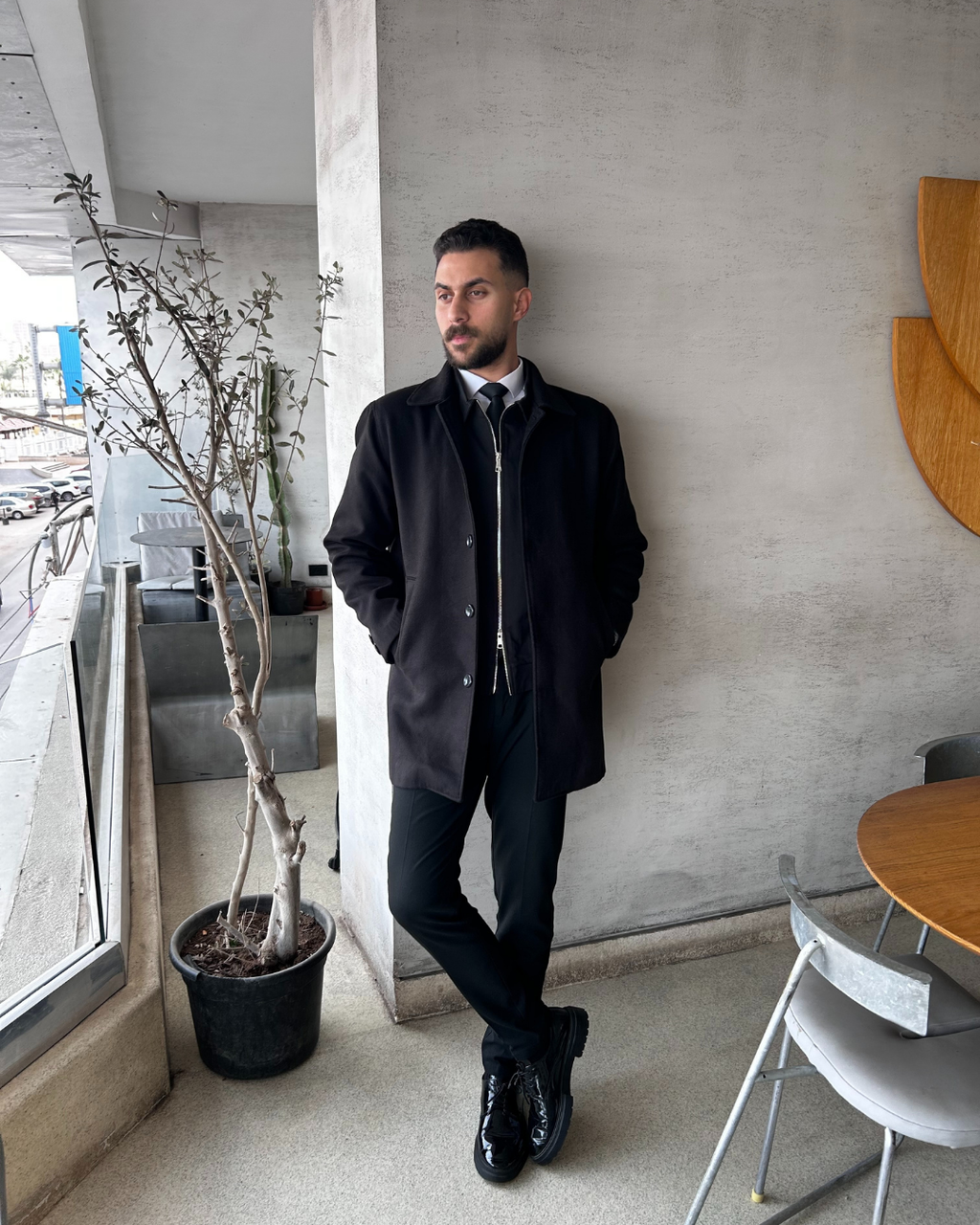 Coal Black Light Jacket