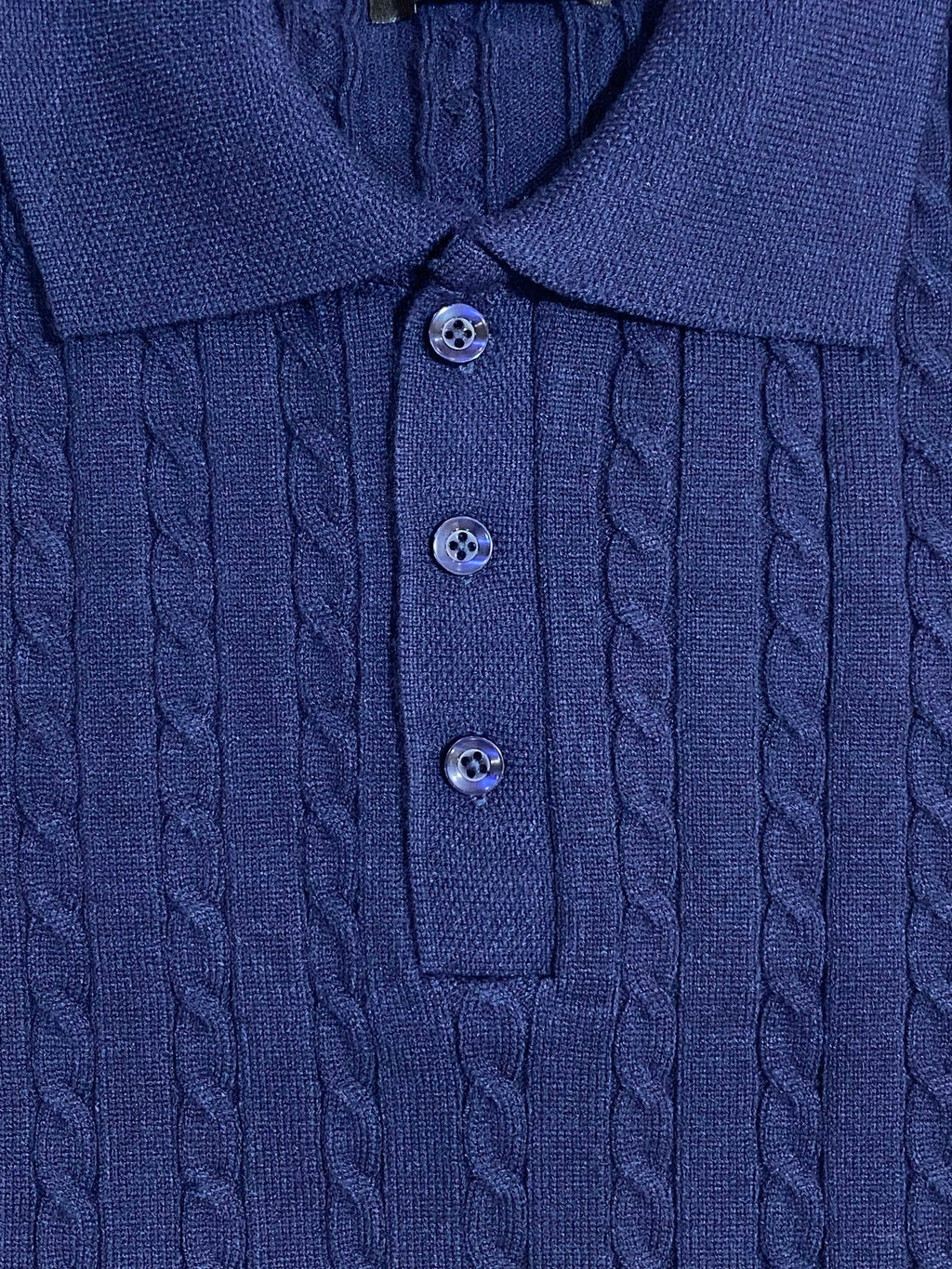 Ocean blue knitwear long sleeve