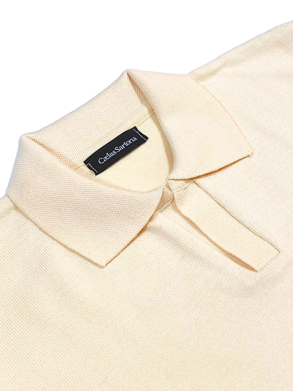 Golden beige knitwear long sleeve