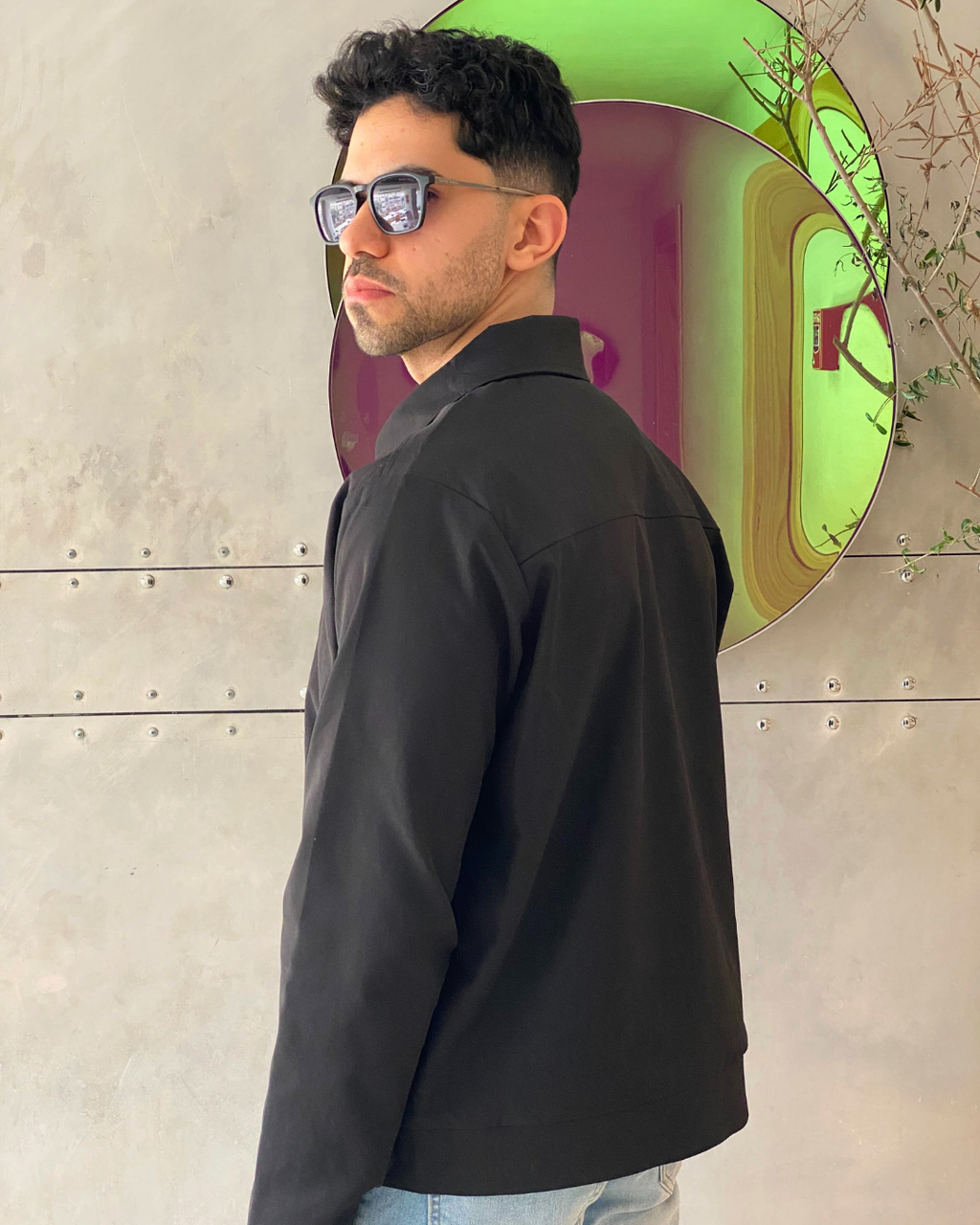 Coal Black Light Jacket