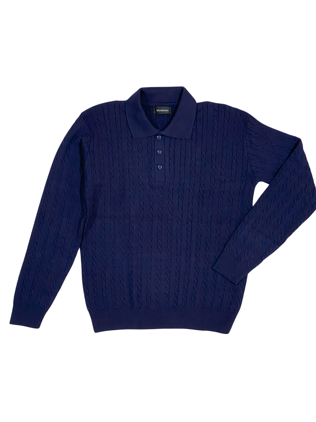Ocean blue knitwear long sleeve