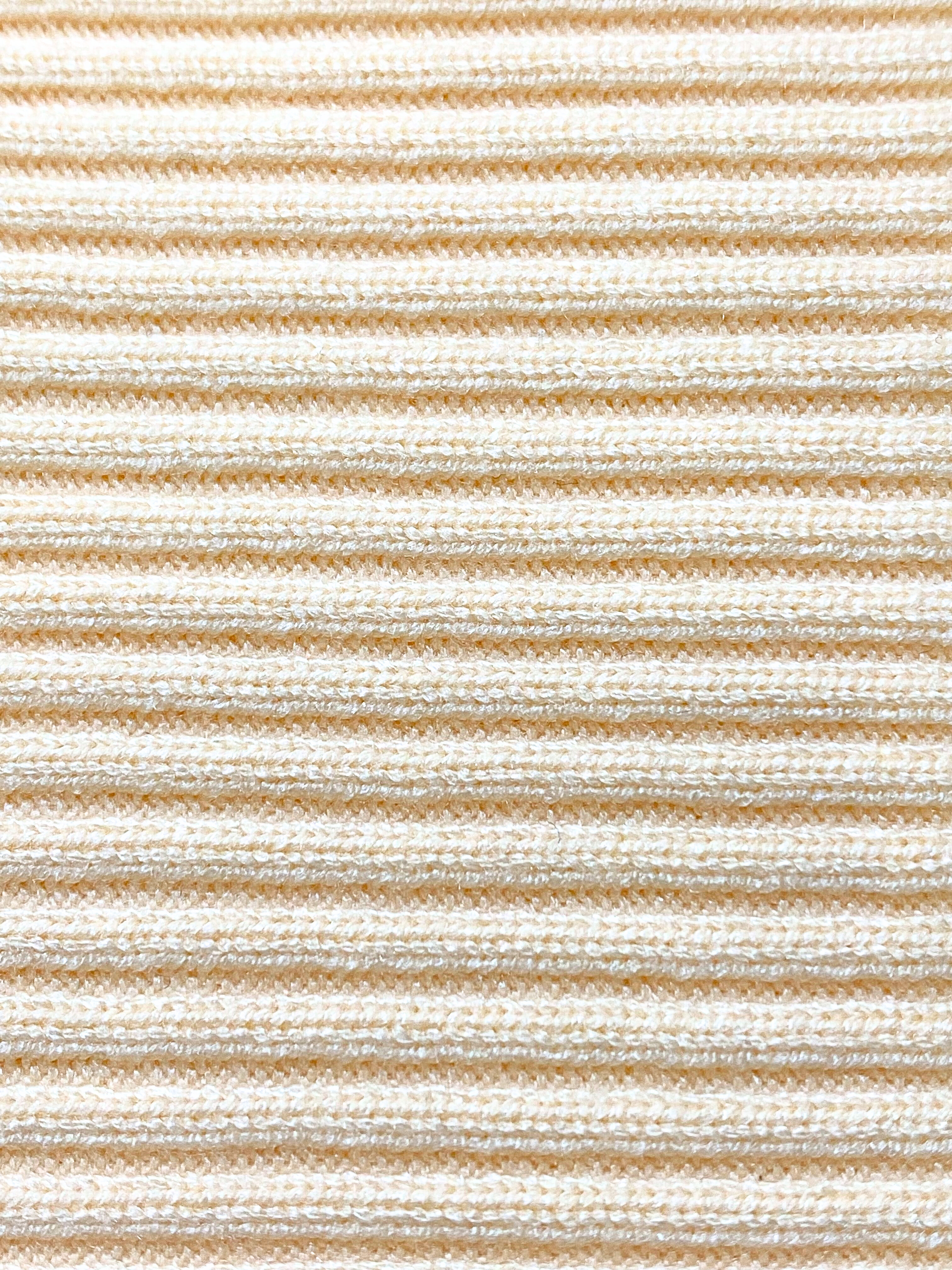 Golden beige knitwear long sleeve