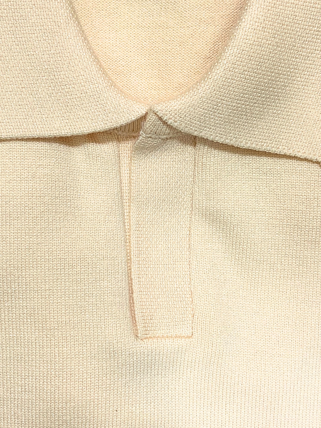 Golden beige knitwear long sleeve