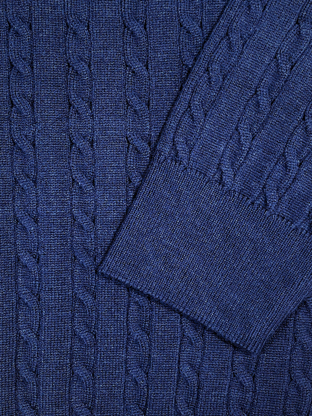 Ocean blue knitwear long sleeve